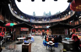 Nanjing Tianluokeng Tulou Cluster Zhenchang Lou Inside Look