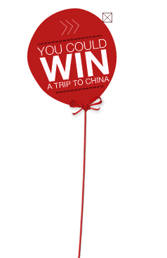 Win a Trip to China worth USD1810