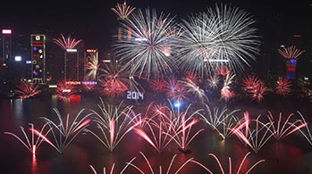Chinese New Year Fireworks Cruise in Hong Kong