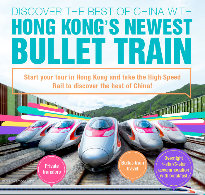 Discover the Best of China with Hong Kong's Newest Bullet Train