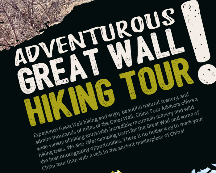 Adventurous Great Wall Hiking Tour