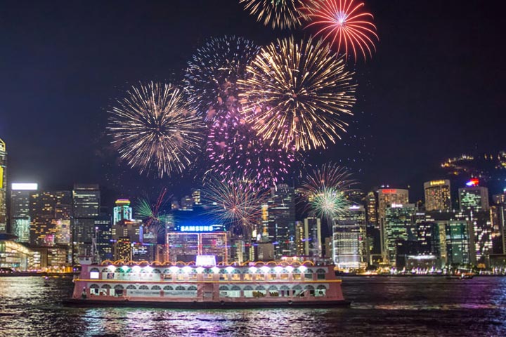 Chinese New Year Fireworks Cruise Tour
