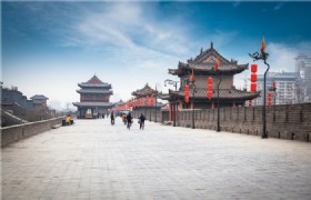 ancient city wall Xian