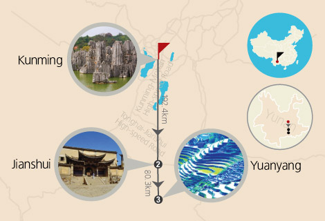 7 Days Kunming and Yuanyang Rice Terraces Muslim Tour