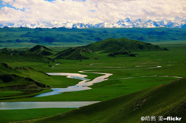 Bayanbulak Grassland of Xinjiang n