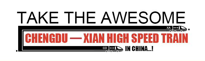 Take the Awesome Chengdu - Xian High Speed Train in China